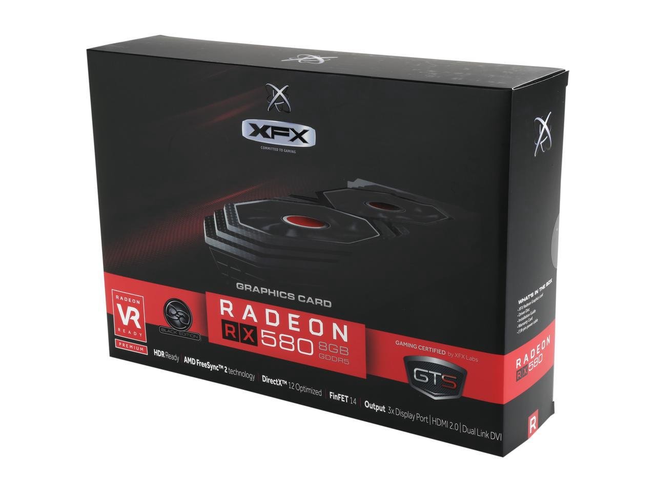【動作品】XFX RX 580 8G Amazon | XFX RX-580P8DFD6 Radeon RX 580 8GB GDDR5 graphics